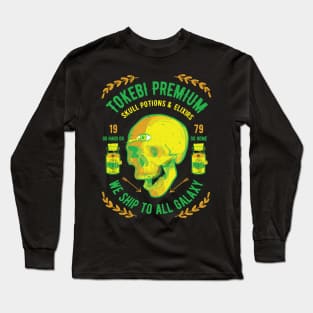 Tokebi Premiun Potions & Elixirs Skull Long Sleeve T-Shirt